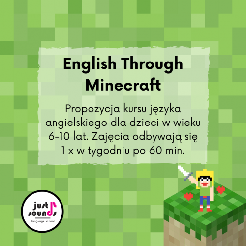 English Through Minecraft - Angielski dla dzieci