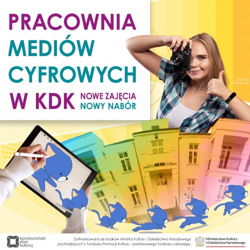 Warsztaty w Pracowni Mediów Cyfrowych