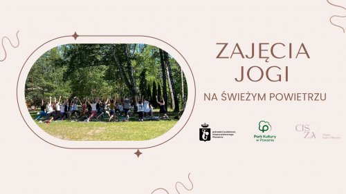 Otwarte zajęcia jogi pod chmurką
