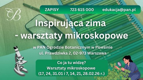 Co ja tu widzę? - warsztaty mikroskopowe