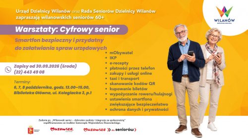 Warsztat : cyfrowy senior 