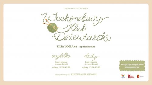 Weekendowy Klub Dziewiarski