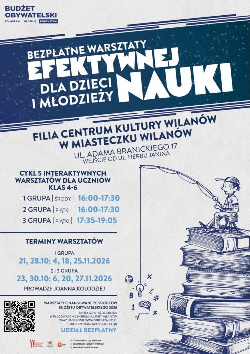Bezpłatne warsztaty efektywnej nauki 