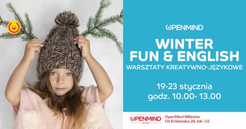 Warsztaty kreatywno-językowe Winter Fun & English dla dzieci w wieku 6-10 lat