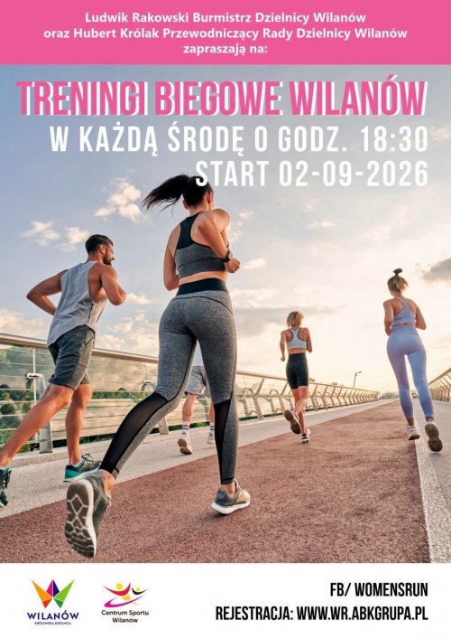 Treningi biegowe Wilanów