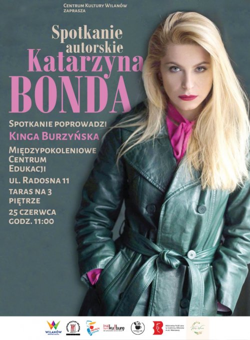 Katarzyna Bonda - spotkanie autorskie