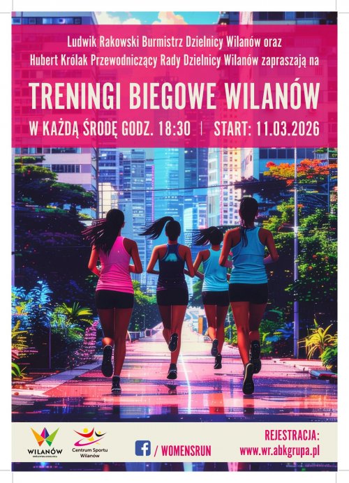 Treningi biegowe Wilanów