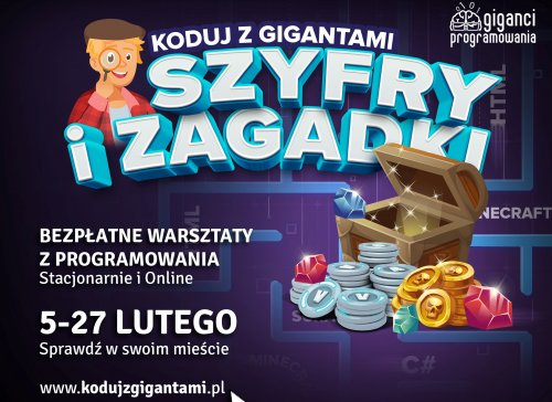 KODUJ Z GIGANTAMI - SZYFRY I ZAGADKI