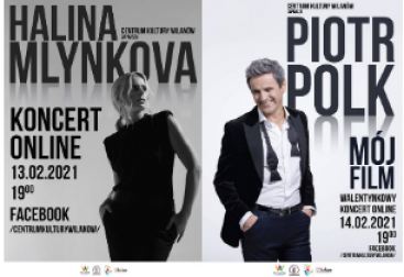 Walentynkowe Koncerty Online I Halina Młynkova I Piotr Polk