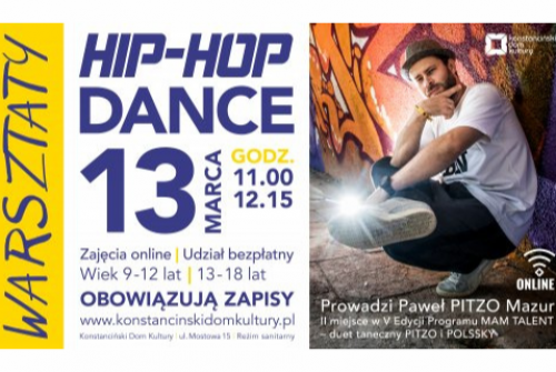 Warsztaty HIP-HOP DANCE