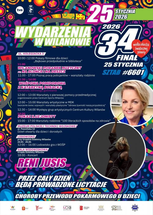 Finał WOŚP w Wilanowie