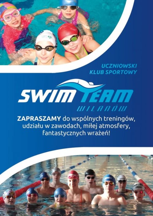Nabór do klubu sportowego Swim Team Wilanów