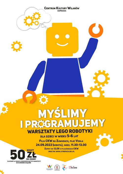 Myślimy i programujemy - warsztaty lego robotyki 5-6 lat