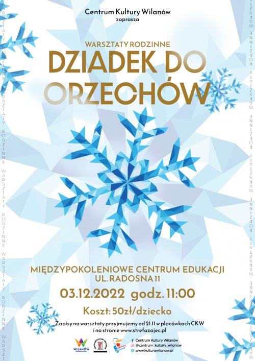 Warsztaty rodzinne: Dziadek do Orzechów