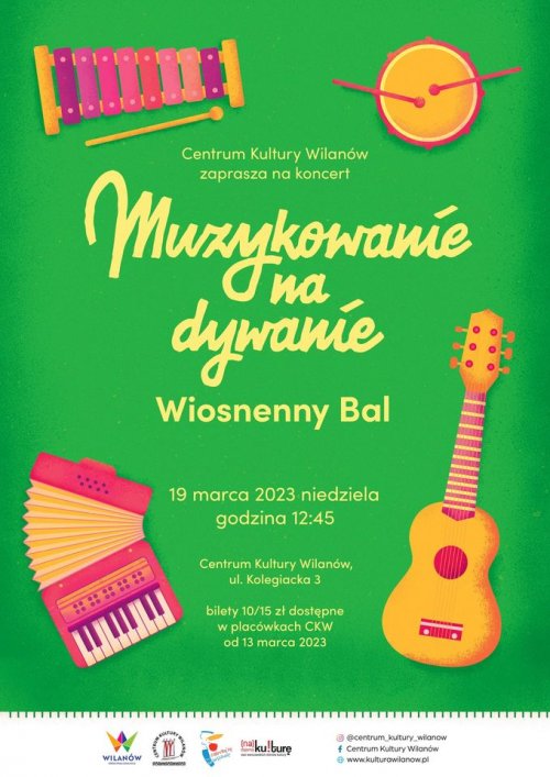 Muzykowanie na dywanie: Wiosenny bal - koncert dla dzieci
