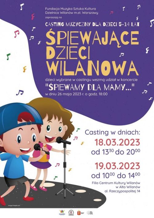 Casting muzyczny dla dzieci