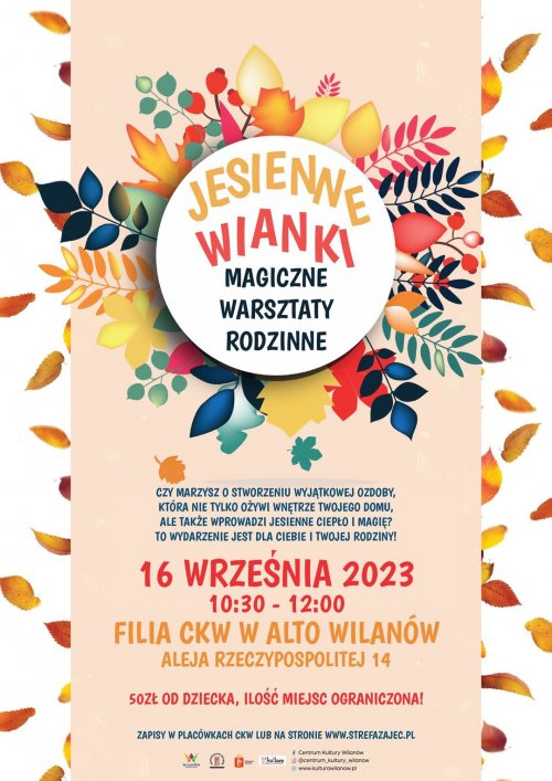 Jesienne Wianki - Magiczne Warsztaty Rodzinne 