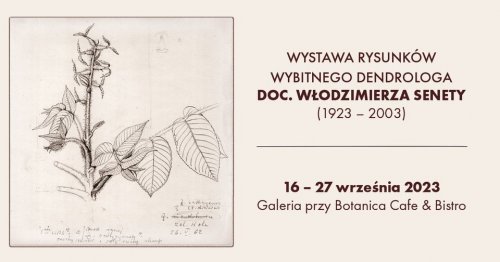 Wystawa rysunków wybitnego dendrologa 