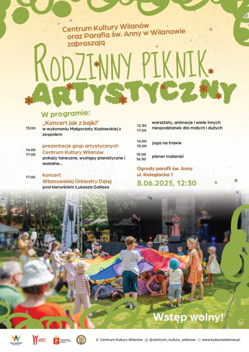 Rodzinny piknik artystyczny