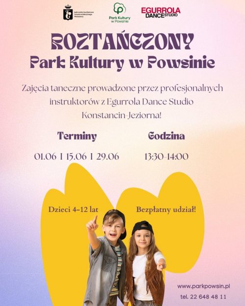 Roztańczony Park Kultury w Powsinie