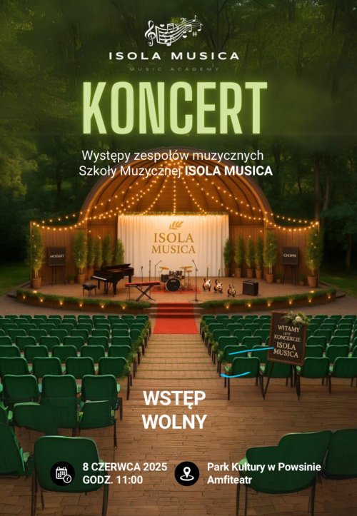 Występy zespołów muzycznych Szkoły Muzycznej Isola Musica