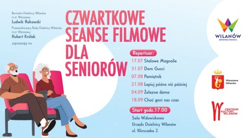 Czwartkowe kino dla seniorów