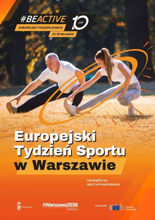 Europejski tydzień sportu - zajęcia w Parku Kultury w Powsinie