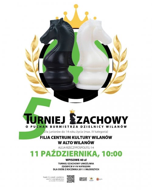 V Turniej Szachowy o Puchar Burmistrza Dzielnicy Wilanów