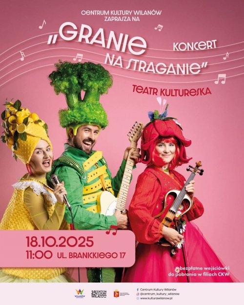 Koncert dla dzieci - Granie na Straganie