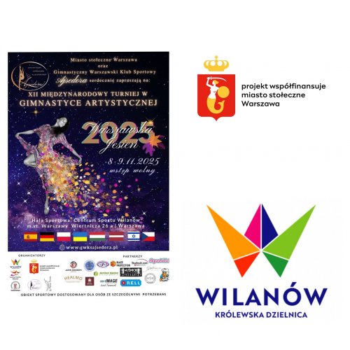 Warszawska Jesień XII Międzynarodowy Turniej w Gimnastyce Artystycznej