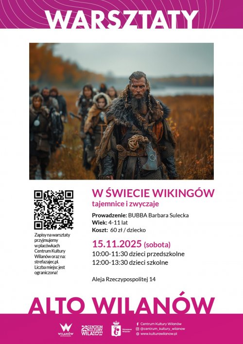 W świecie Wikingów - warsztaty dla dzieci