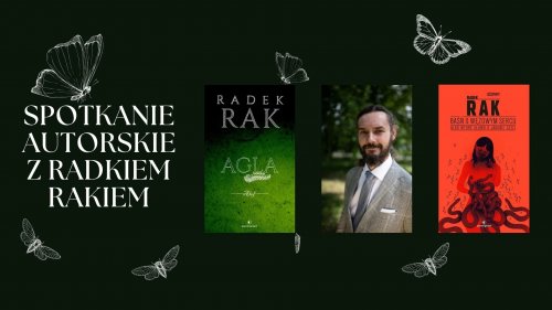 Spotkanie autorskie z Radkiem Rakiem