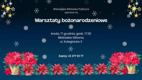 Warsztaty bożonarodzeniowe