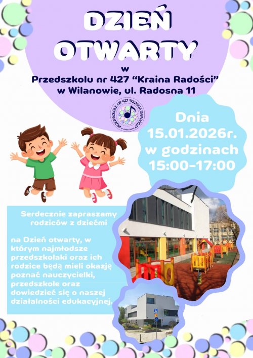 Dzień otwarty Przedszkola nr 427 