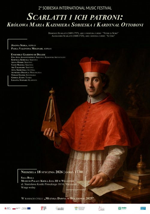 Scarlatti i ich patronii, Królowa Maria Kazimiera Sobieska i Kardynał Ottoboni