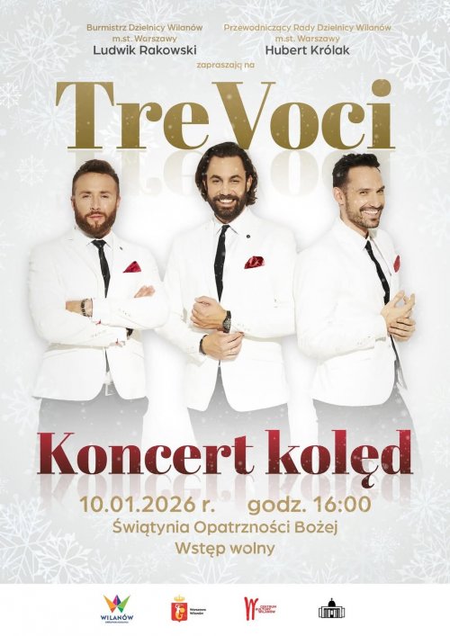Tre Voci - koncert kolęd
