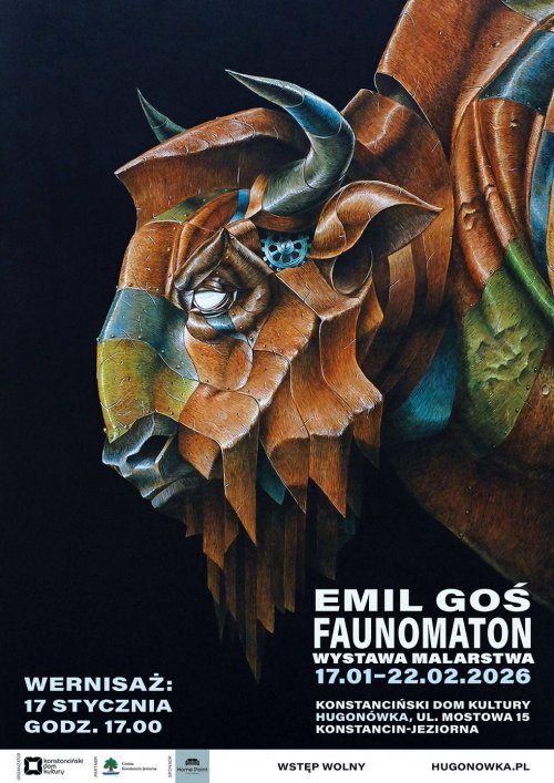 Faunomaton - Wernisaż wystawy malarstwa Emila Gosia