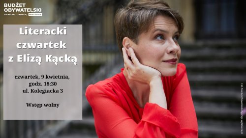 Literacki czwartek z Elizą Kącką 