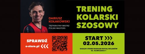Oakley Warsaw Biketour - trening kolarski szosowy