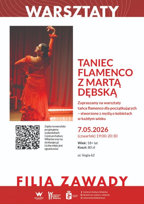 Warsztaty flamenco z Martą Dębską
