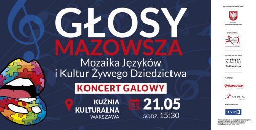 Głosy Mazowsza - Mozaika Języków i Kultury Żywego Dziedzictwa
