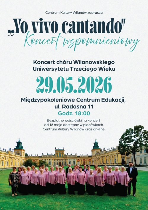 Koncert wspomnieniowy Chóru WUTW - 