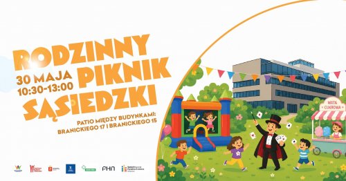 Rodzinny piknik sąsiedzki na Branickiego