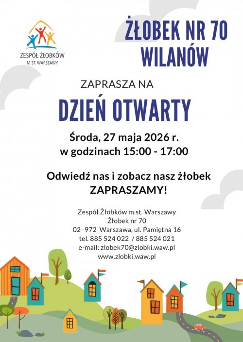 Dzień otwarty w Żłobku nr. 70