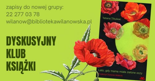 Spotkanie Dyskusyjnego Klubu Książki - nowa gra