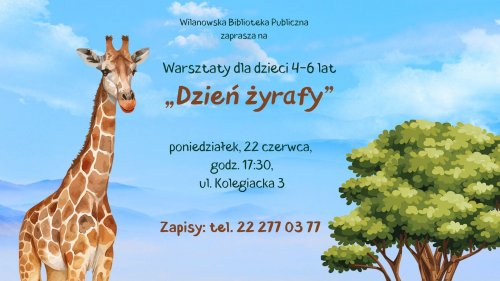 Warsztaty dla dzieci 4-6 lat 
