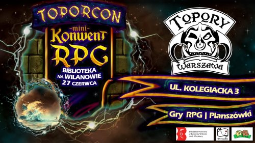 Toporcon - integracyjne spotkanie RPG i planszówkowe