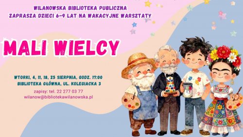 Warsztaty dla dzieci 6-9 lat 