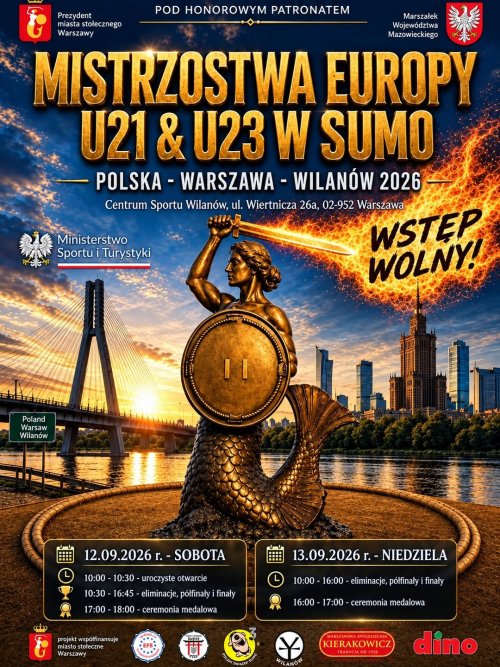Mistrzostwa Europy U21 & U23 w Sumo