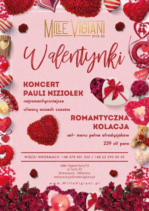 Romantyczne Walentynki w Mille Vigiani Syta 93